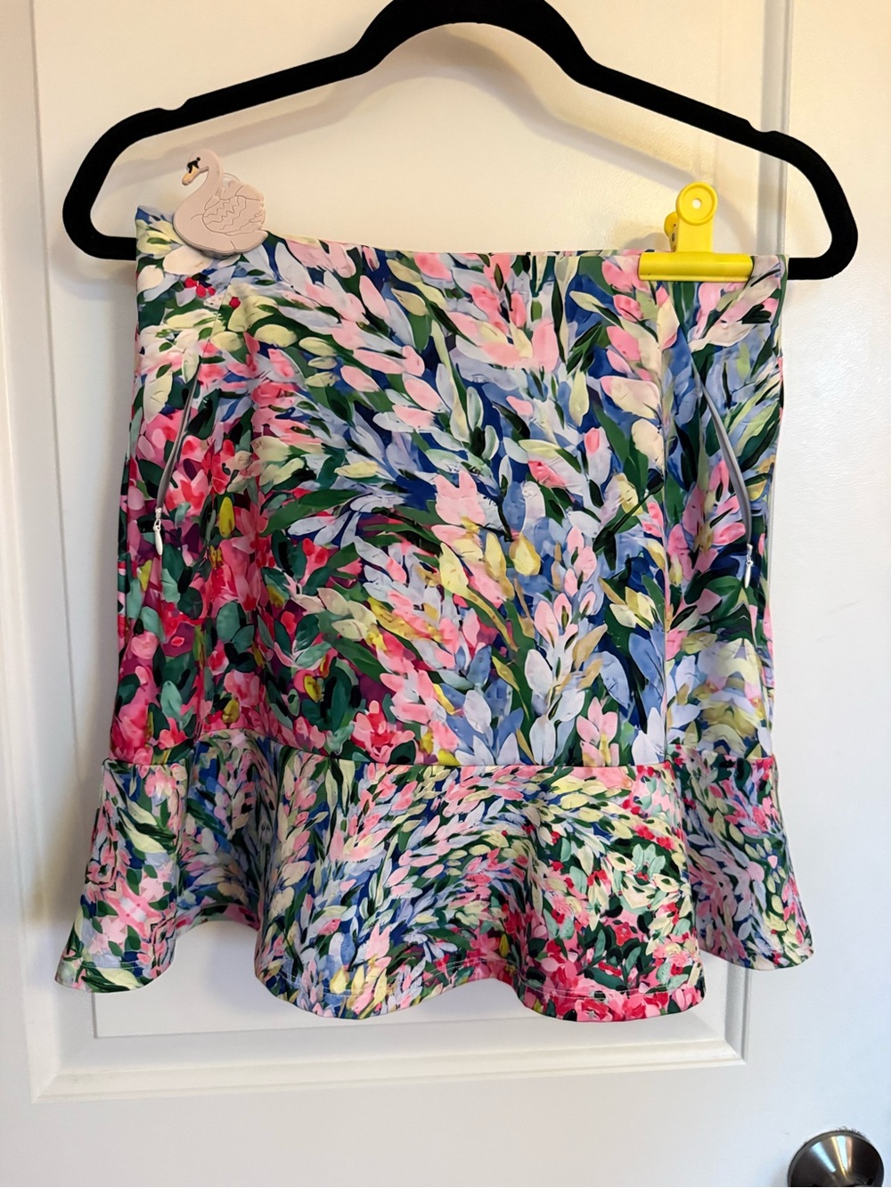 Acegolfs Floral Print Circle Golf Skirt ⛳️